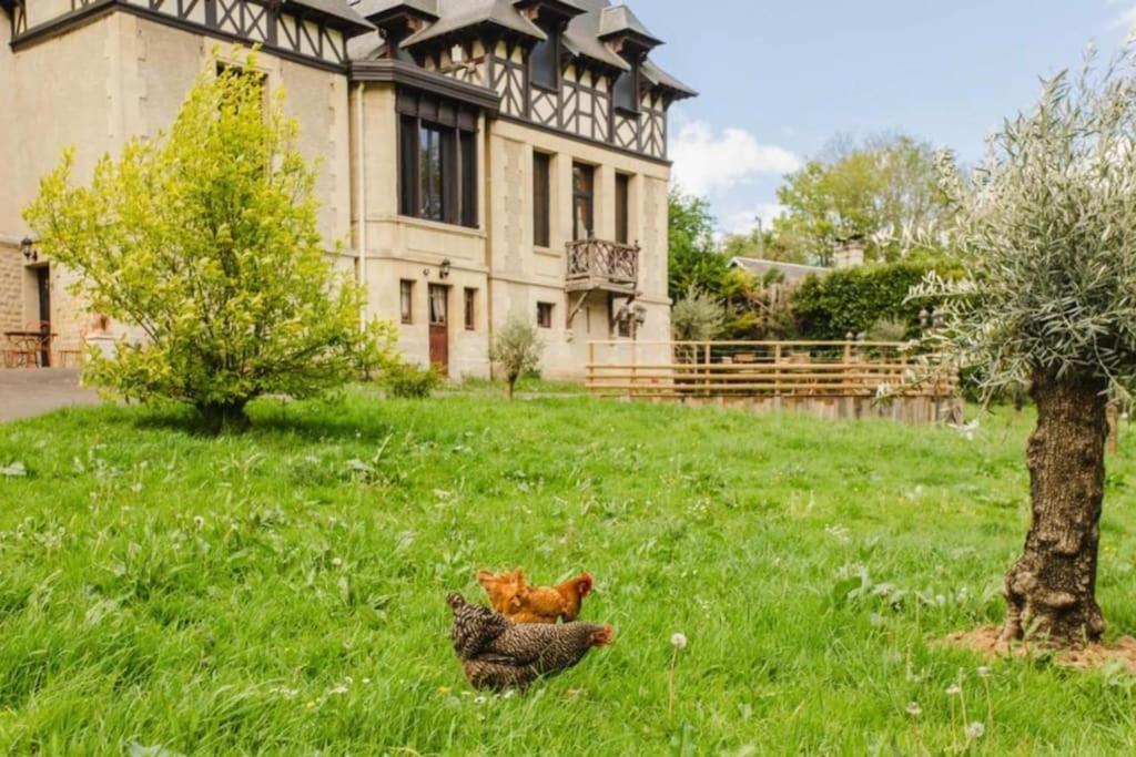 Le Manoir Du Val Villa Douvres-la-Délivrande Dış mekan fotoğraf